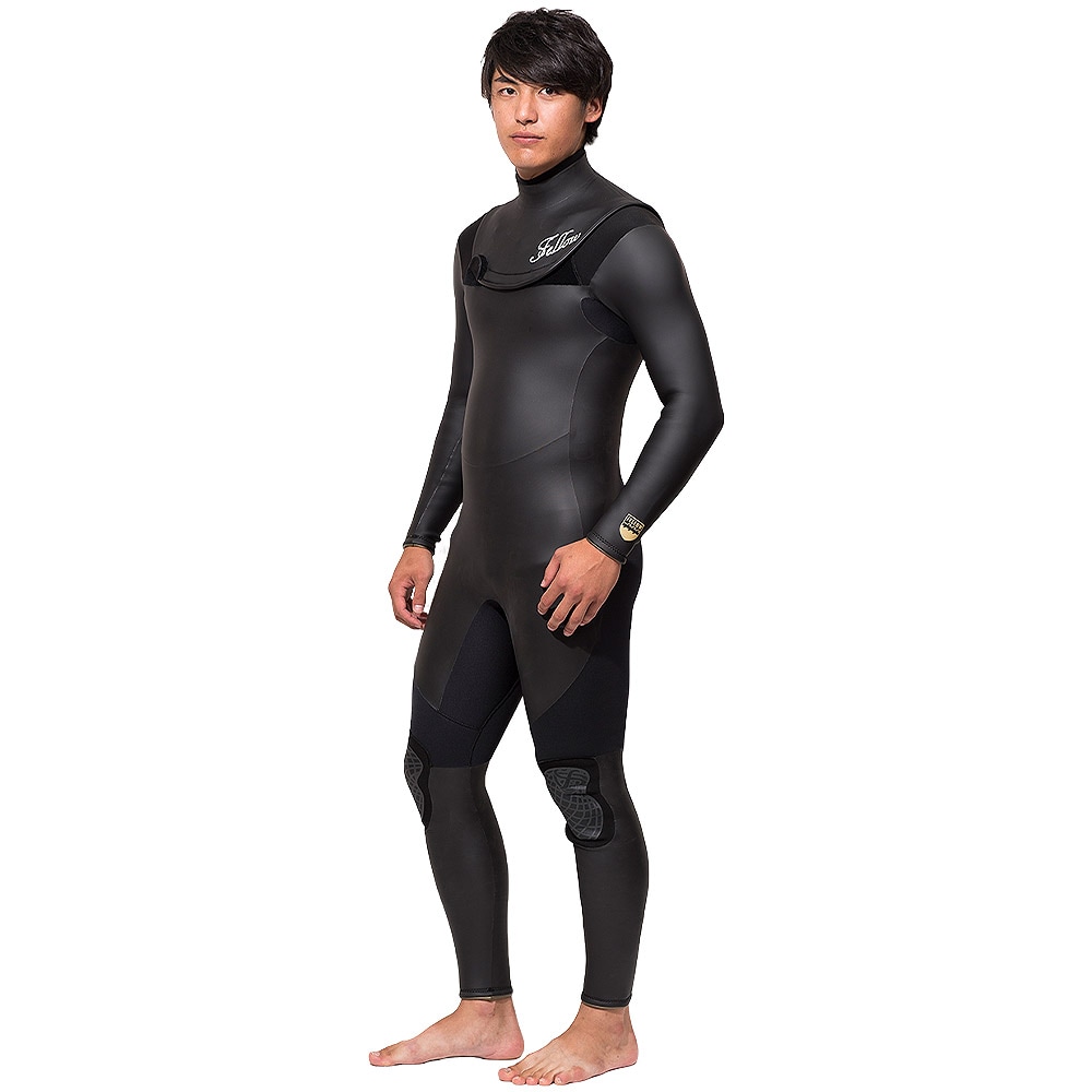 fellowセミドライフルスーツ fellow ウェットスーツ XLB フルスーツセミドライ5×3㎜ノンジップ
