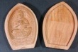 白檀木彫大日如来仏合(専用袋付き)