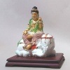 普賢菩薩仏像(練り物 彩色)