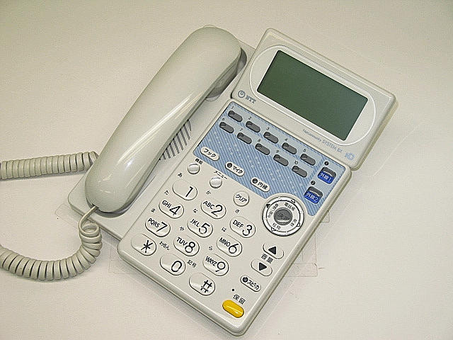 NTT BX-STEL-＜1＞＜W＞ BX-標準電話機 |中古, NTT,BXシリーズ,卓上 