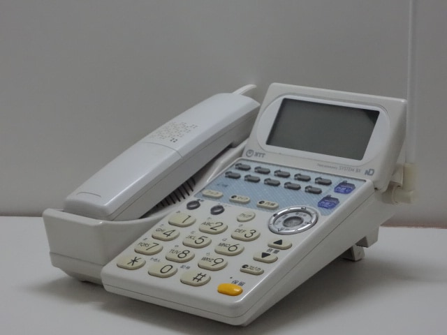 NTT BX-CCLTEL-＜1＞＜W＞ BX-カールコードレス電話機 |中古