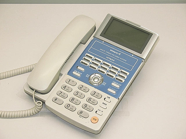 日立(HITACHI) ビジネスホン 15ボタン電話機 ET-15iA-SD 30ボタン  