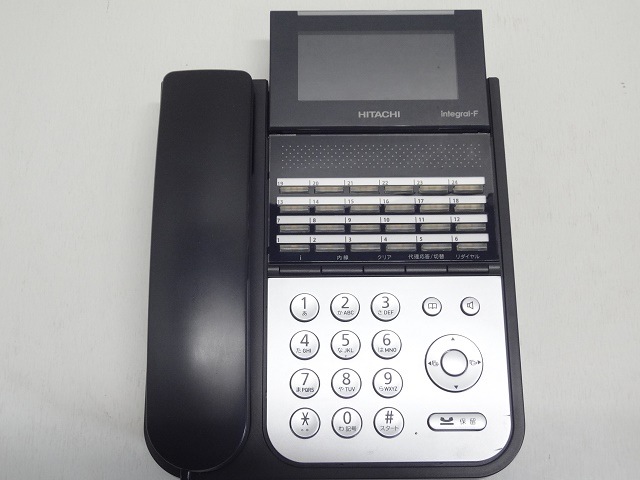 HITACHI ET-24iF-SDB ET-iF 24ボタン標準電話機(B) |中古, HITACHI,iF