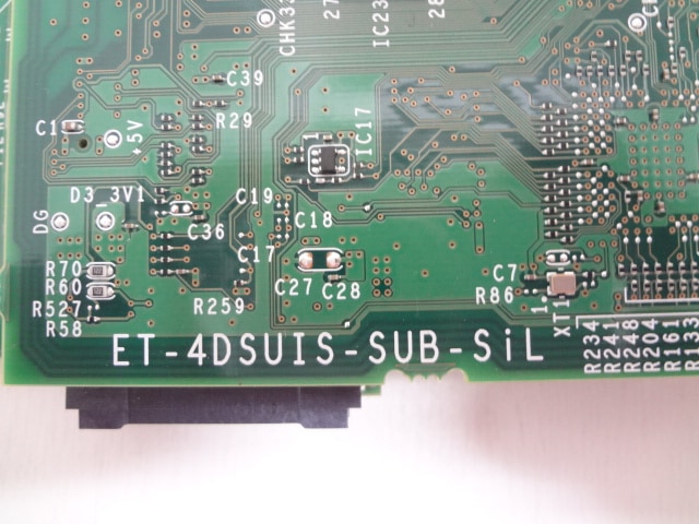 HITACHI ET-4DSUIS-SIL 4回線INS64局線インターフェース(Si) |中古