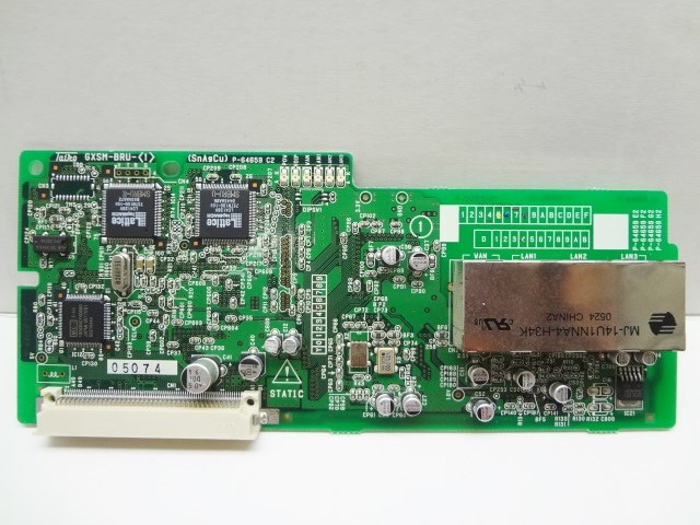 【中古】「非常に良い」GXSM-BRU-(1) NTT GXSM IPブロードバンドルータユニット [オフィス用品] ビジネスフォン [オフィス用品] [オフィス用品] NTT GXSM-BRU-＜1＞ IPブロードバンドルータユニット |中古, NTT,GX