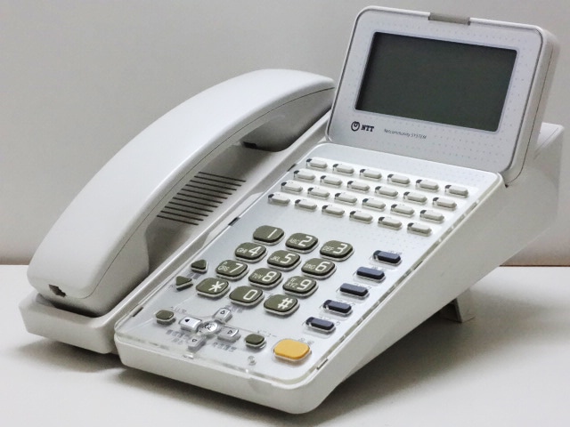 NTT GX-＜24＞BTEL-＜2＞＜W＞ 24ボタン標準バス電話機 |中古, NTT,GX