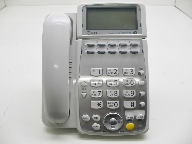 NTT BX2-STEL-＜1＞＜W＞ BXⅡ-標準電話機-｢1｣｢W｣ |中古, NTT,BX2,卓上