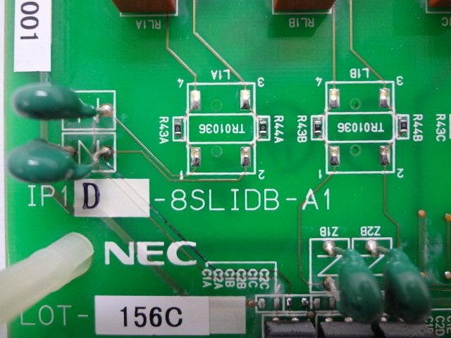 NEC IP1D-8SLIDB-A1 8回線SLI増設ユニット |中古, NEC,Aspire,ユニット