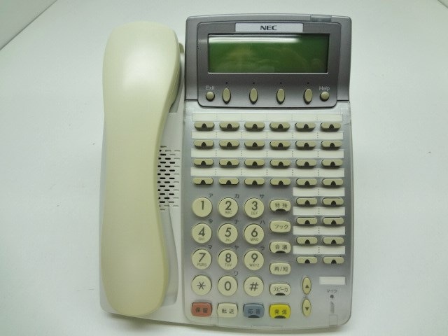 DTR-32PD-1D(WH) NEC Aspire Dterm85 32ボタンカナ表示付TEL(WH) ISDN停電 - 3