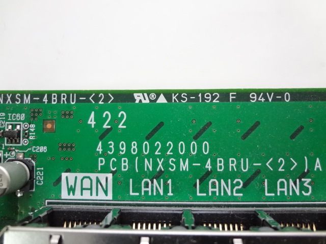 NTT NXSM-4BRU-＜2＞ NXSM-4CHブロードバンドルータユニット-｢2｣ |中古