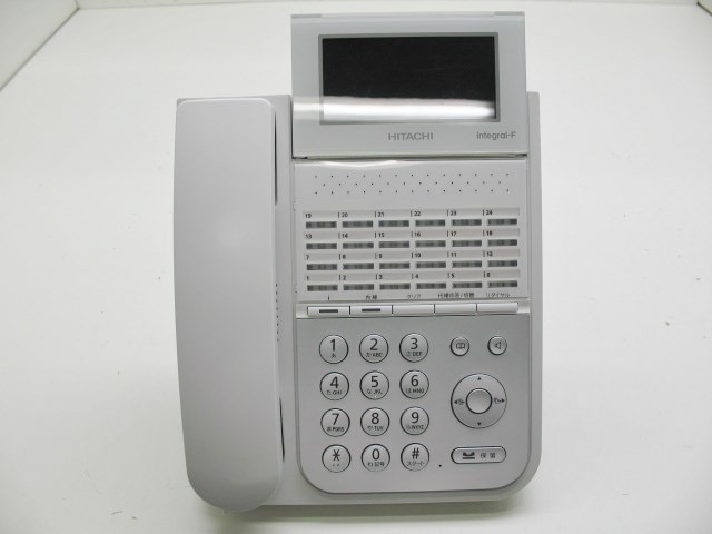 HITACHI ET-24iF-SDW ET-iF 24ボタン標準電話機(W) |中古, HITACHI,iF