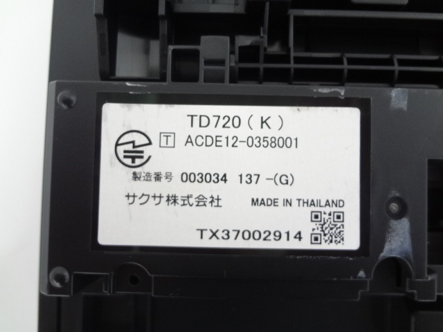 TD720(K) 30�ܥ���¿��ǽ���õ�(��)