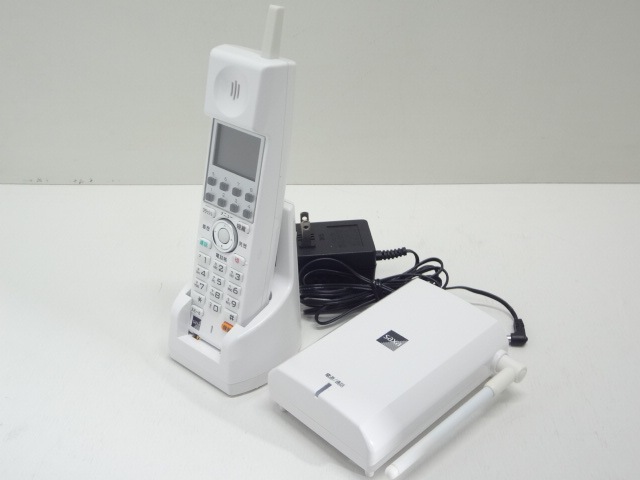 SAXA WS800(W) DECT通信規格コードレスホン |中古, SAXA<サクサ ...