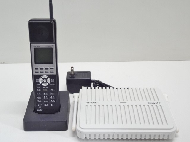 若者に人気のブランド HITACHI ET-8iF-DCLLB ET-iF 8ボタンディジタルコードレス電話機 オフィス用品