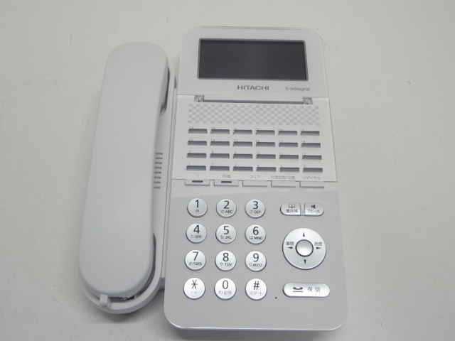 HITACHI ET-24Si-SDW ET-Si 24ボタン標準電話機(W) |中古, HITACHI,Si