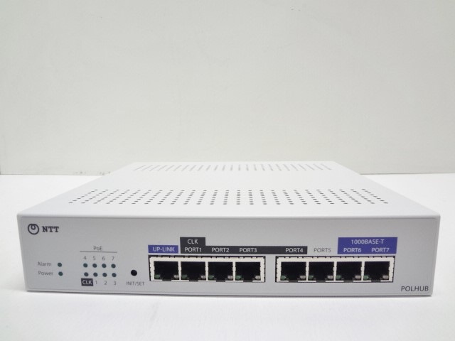 NTT POLHUB 給電HUB PoE対応 8ポート 1000BASE-T NTT NTT製 ZX-(16