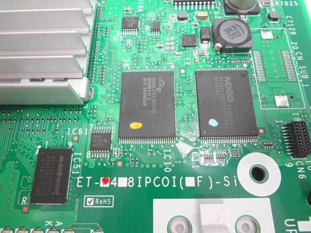 HITACHI ET-4IPCOI-SI 4チャネルIP電話インターフェース(Si) |中古