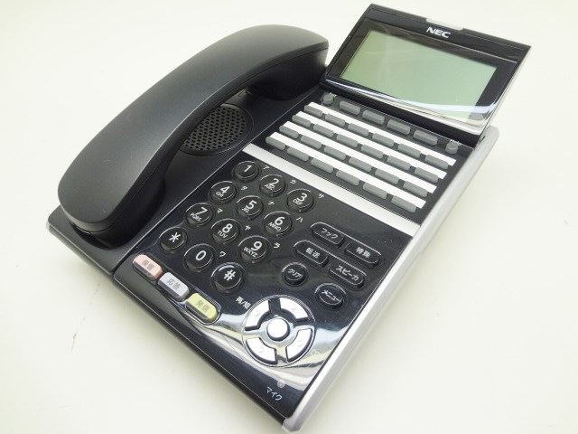 NEC DTZ-24D-1D(BK)TEL 24ボタンデジタル多機能電話機(黒) |中古