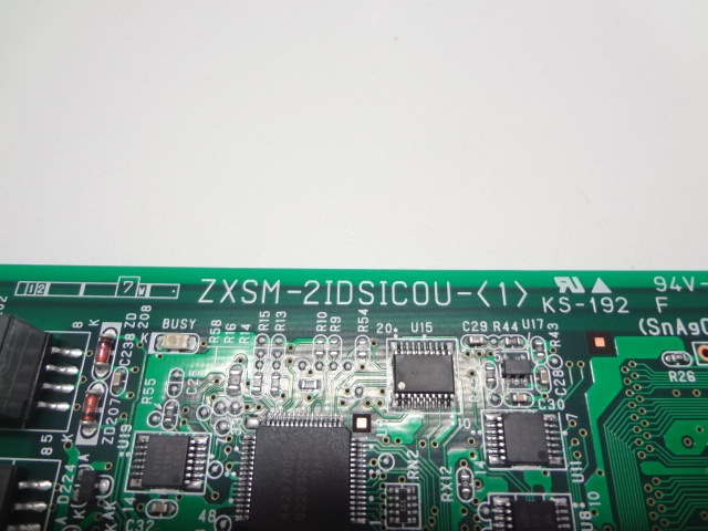 NTT ZXSM-2IDSICOU-＜1＞ ZXSM－2ISDN外線ユニット－「1