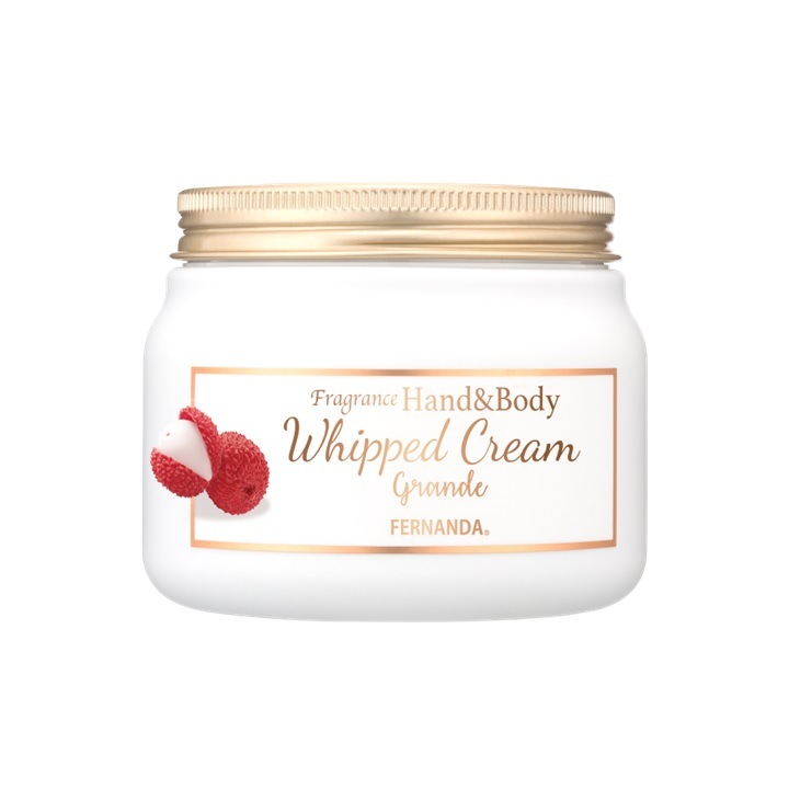 Fragrance Hand & Body Whipped Cream Grande (Lychee)/フレグランスハンド&ボディホイップクリーム グランデ(ライチ)