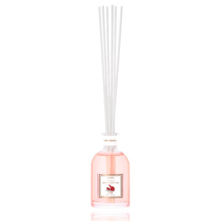Fragrance Aroma Diffuser 80ml(Lychee)/フレグランスアロマディフューザー80ml(ライチ)