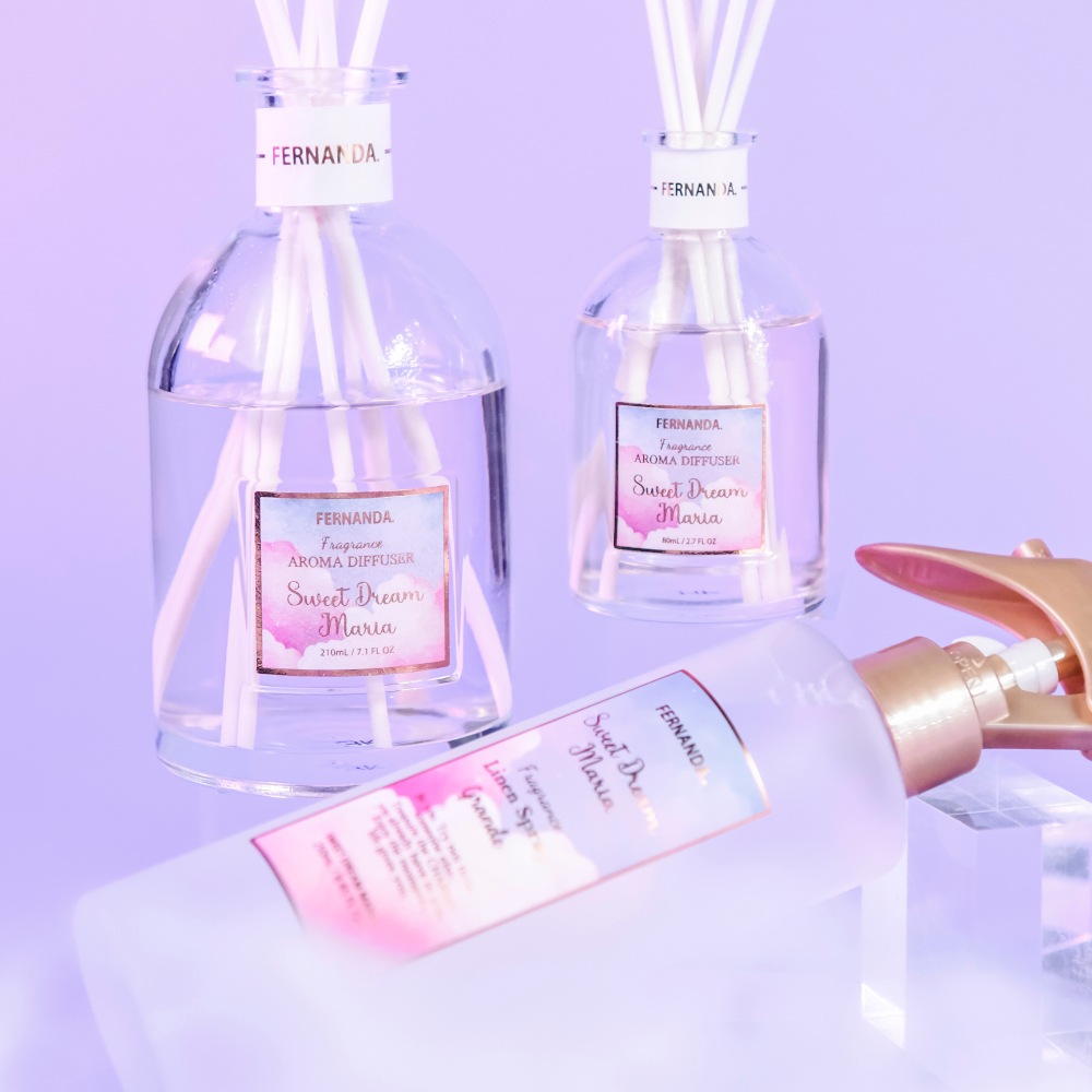 フレグランスアロマディフューザー80ml（スウィートドリーム