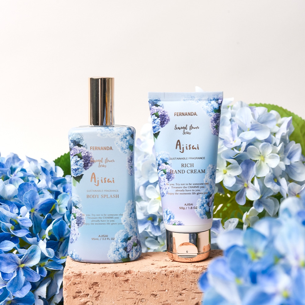 フレグランスリッチハンドクリーム（アジサイ）/Fragrance Rich Hand Cream (Ajisai)