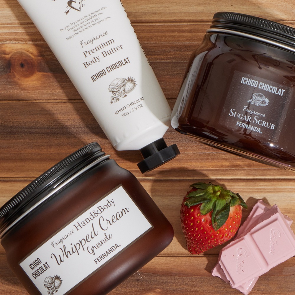 Fragrance Premium Body Butter (Ichigo Chocolat)/フレグランスプレミアムボディバター（イチゴショコラ）