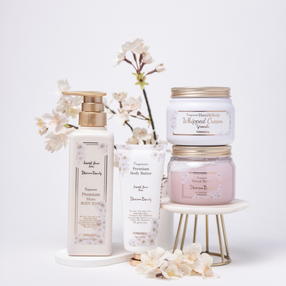 フレグランスプレミアムボディソープ（ブロッサムビューティー