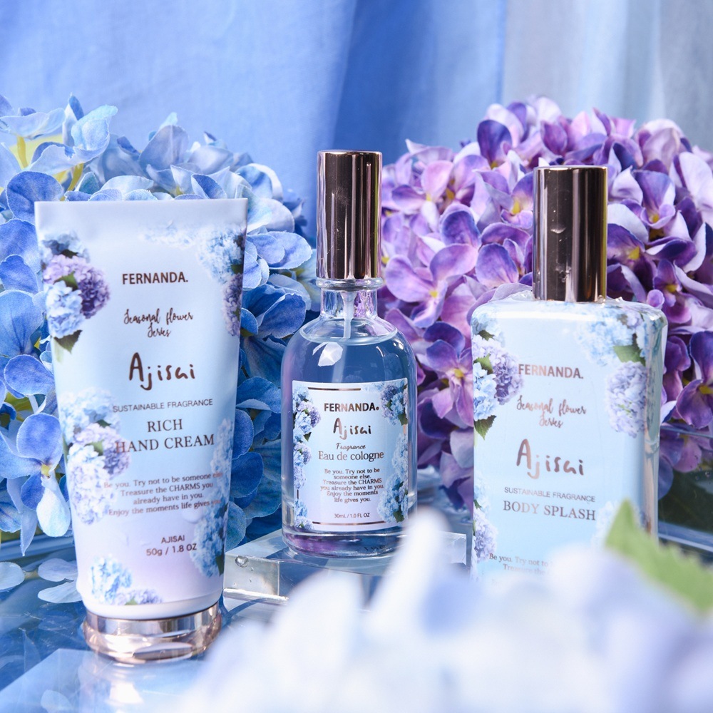 フレグランスリッチハンドクリーム（アジサイ）/Fragrance Rich Hand Cream (Ajisai)