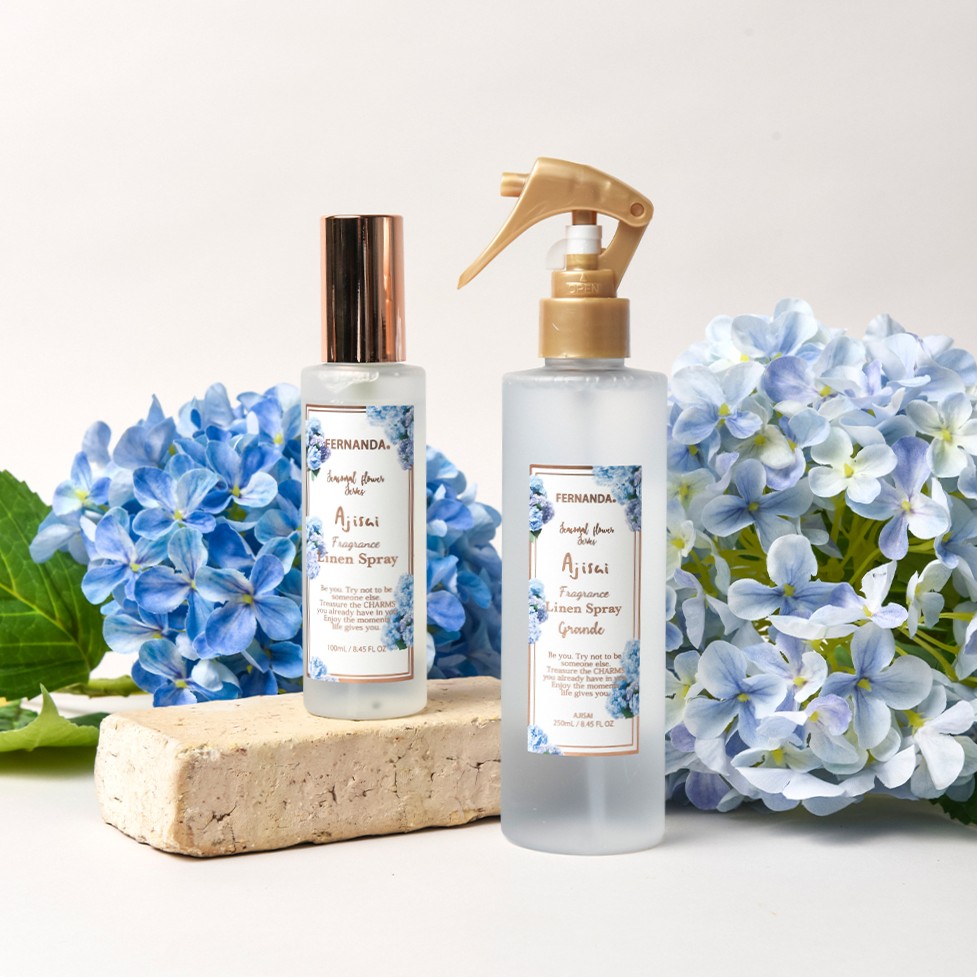フレグランスリネンスプレーグランデ（アジサイ）/Fragrance Linen Spray Grande (Ajisai)