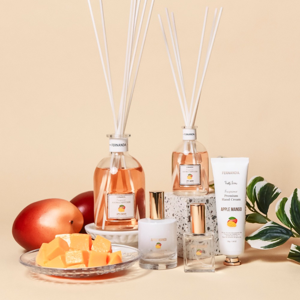 フレグランスアロマディフューザー80ml（アップルマンゴー