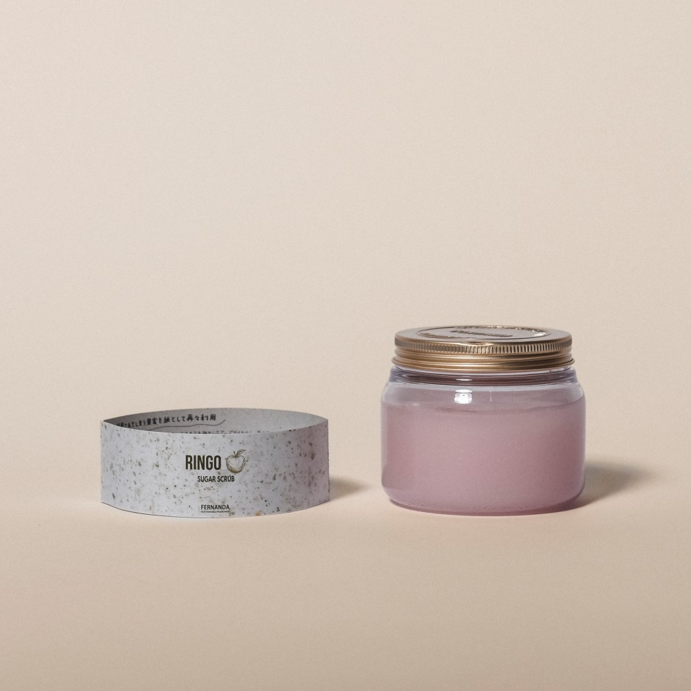 フレグランスシュガースクラブグランデ（リンゴ）/Fragrance Sugar Scrub Grande (RINGO)