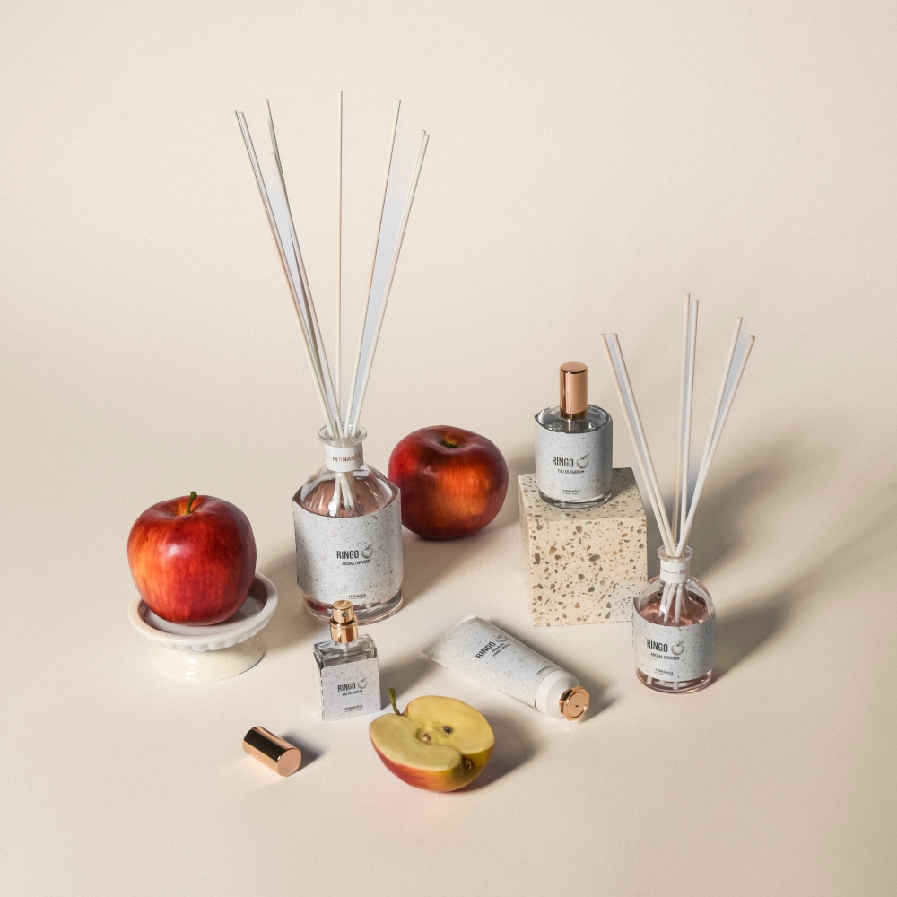 フレグランスアロマディフューザー80ml（リンゴ）/Fragrance Aroma Diffuser 80ml (RINGO)