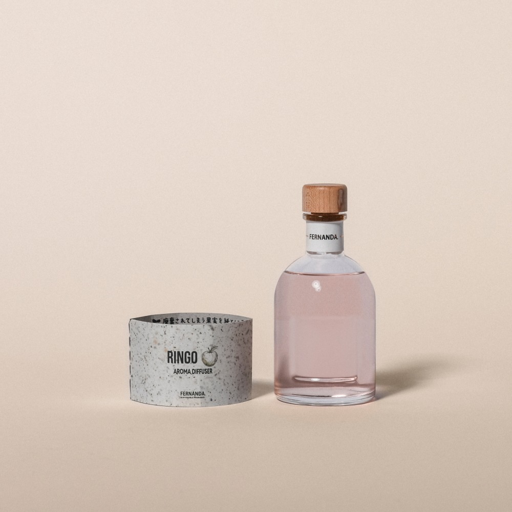 フレグランスアロマディフューザー80ml（リンゴ）/Fragrance Aroma Diffuser 80ml (RINGO)
