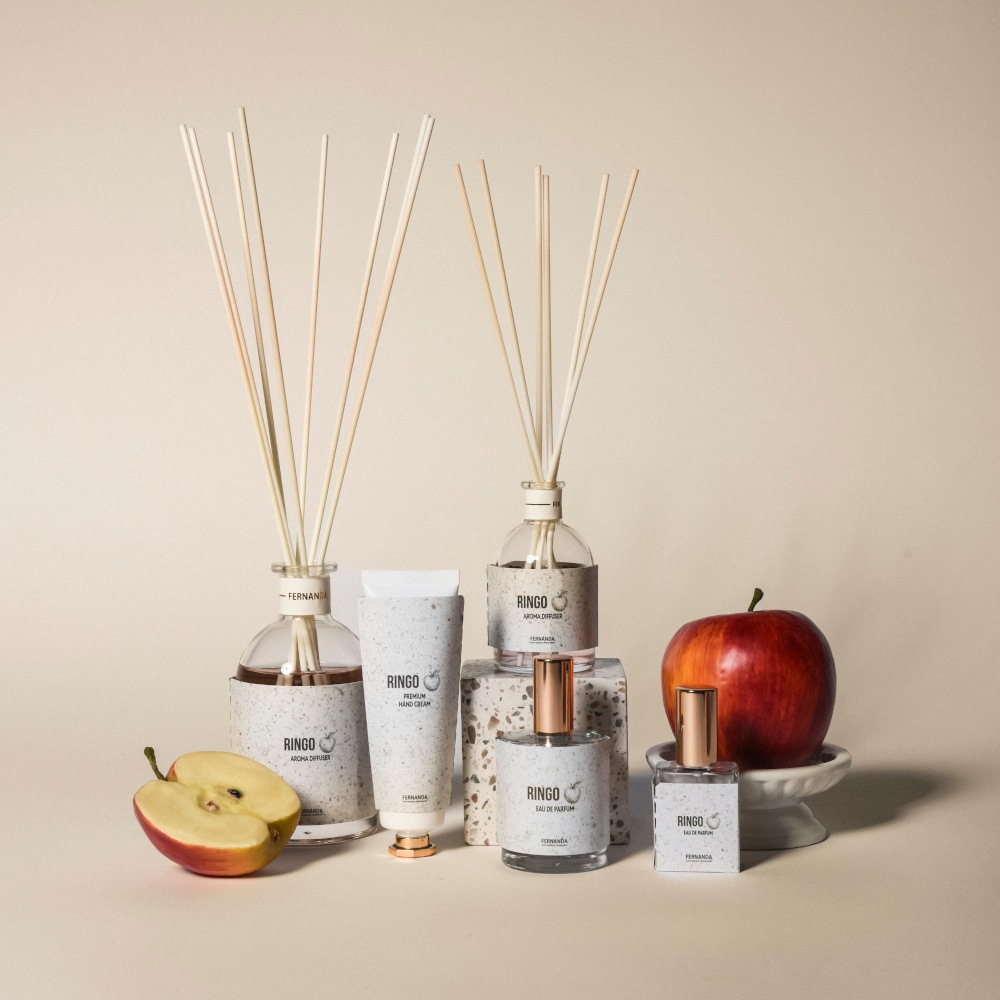 フレグランスアロマディフューザー210ml（リンゴ）/Fragrance Aroma Diffuser 210ml (RINGO)