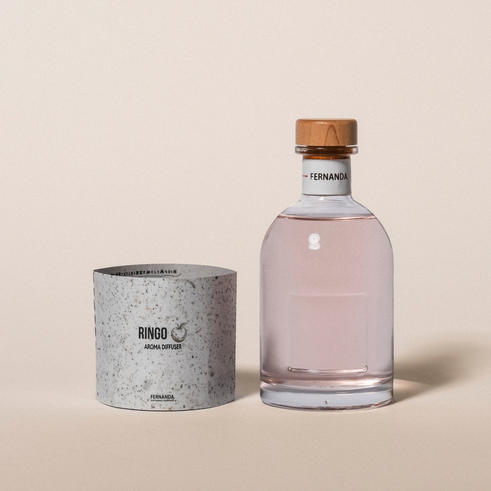 フレグランスアロマディフューザー210ml（リンゴ）/Fragrance Aroma Diffuser 210ml (RINGO)