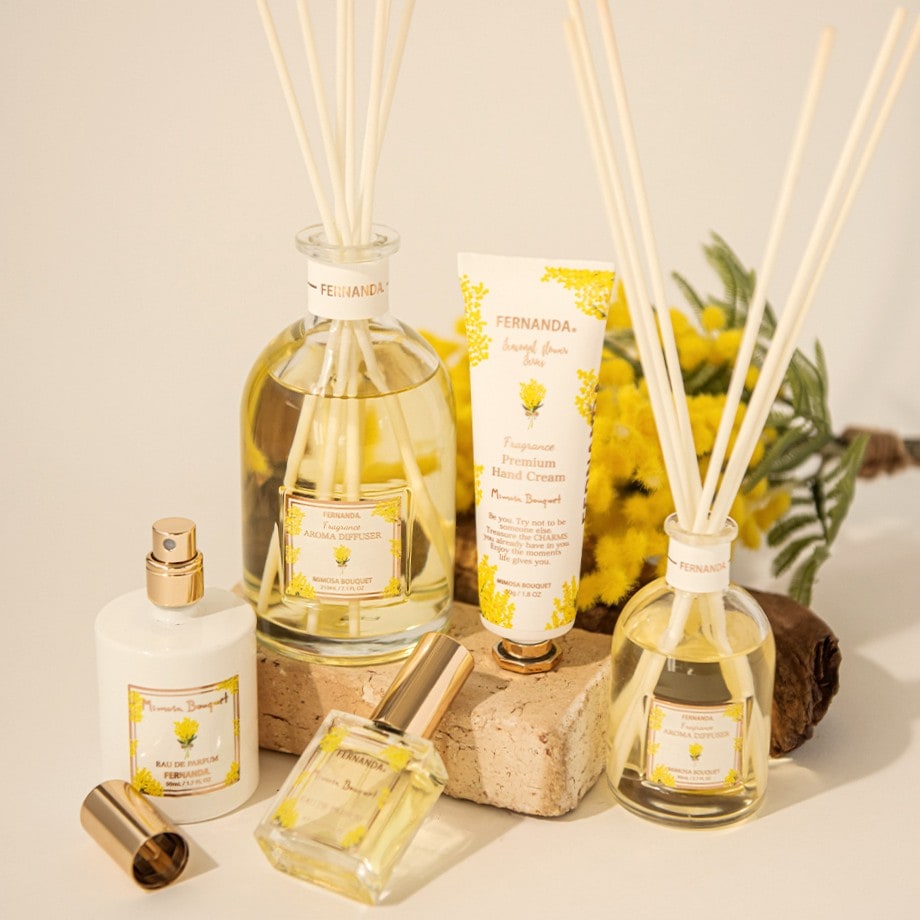 フレグランスプレミアムハンドクリーム（ミモザブーケ）/Fragrance