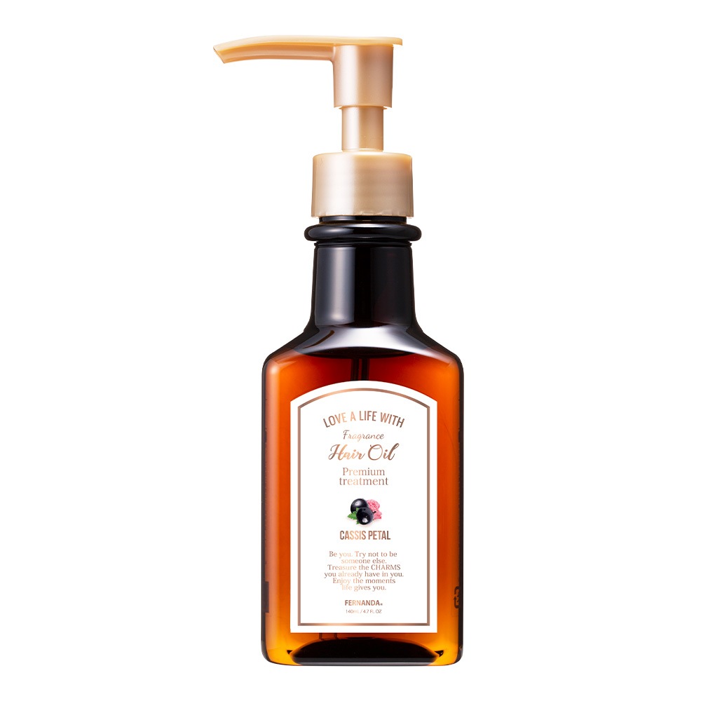 フレグランスプレミアムヘアオイル 140ml（カシスペタル）/Fragrance