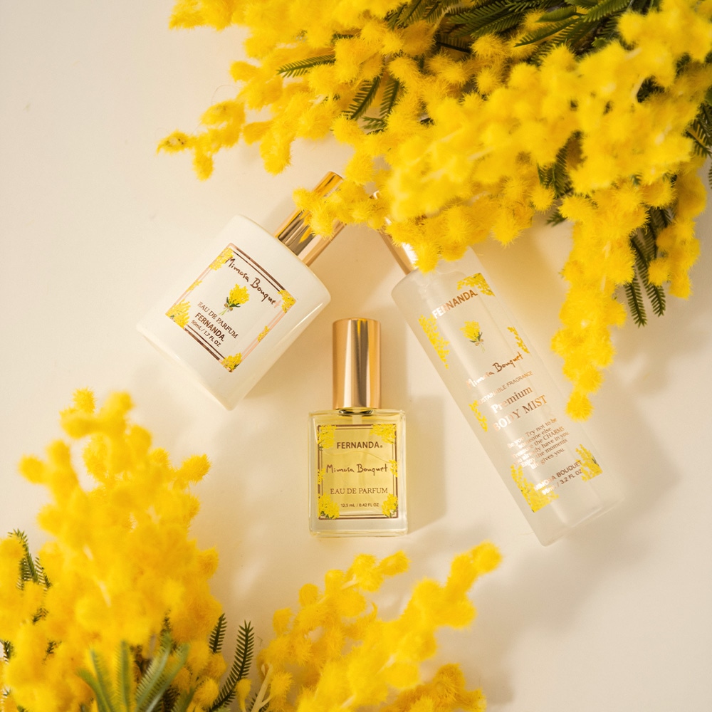 フレグランスプレミアムボディミスト（ミモザブーケ）/Fragrance Premium Body Mist (Mimosa Bouquet)
