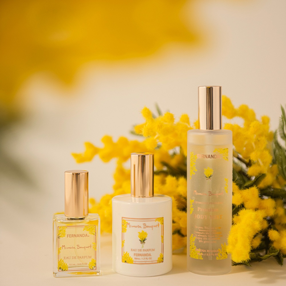 フレグランスプレミアムボディミスト（ミモザブーケ）/Fragrance Premium Body Mist (Mimosa Bouquet)