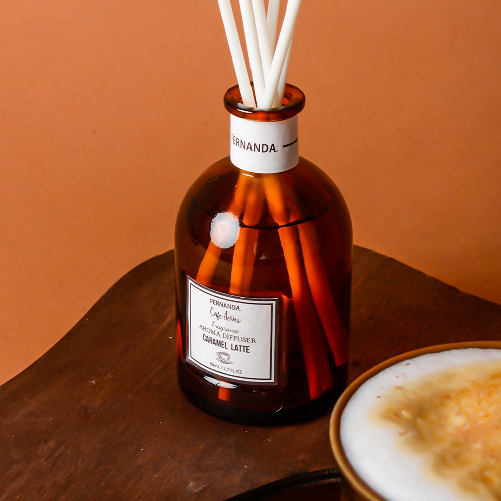 フレグランスアロマディフューザー80ml(キャラメルラテ)/Fragrance