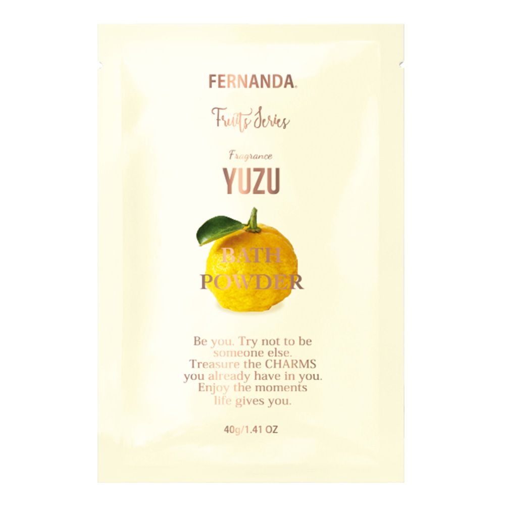 ［医薬部外品］フレグランスバスパウダー（ユズ）/Fragrance Bath Powder (Yuzu)