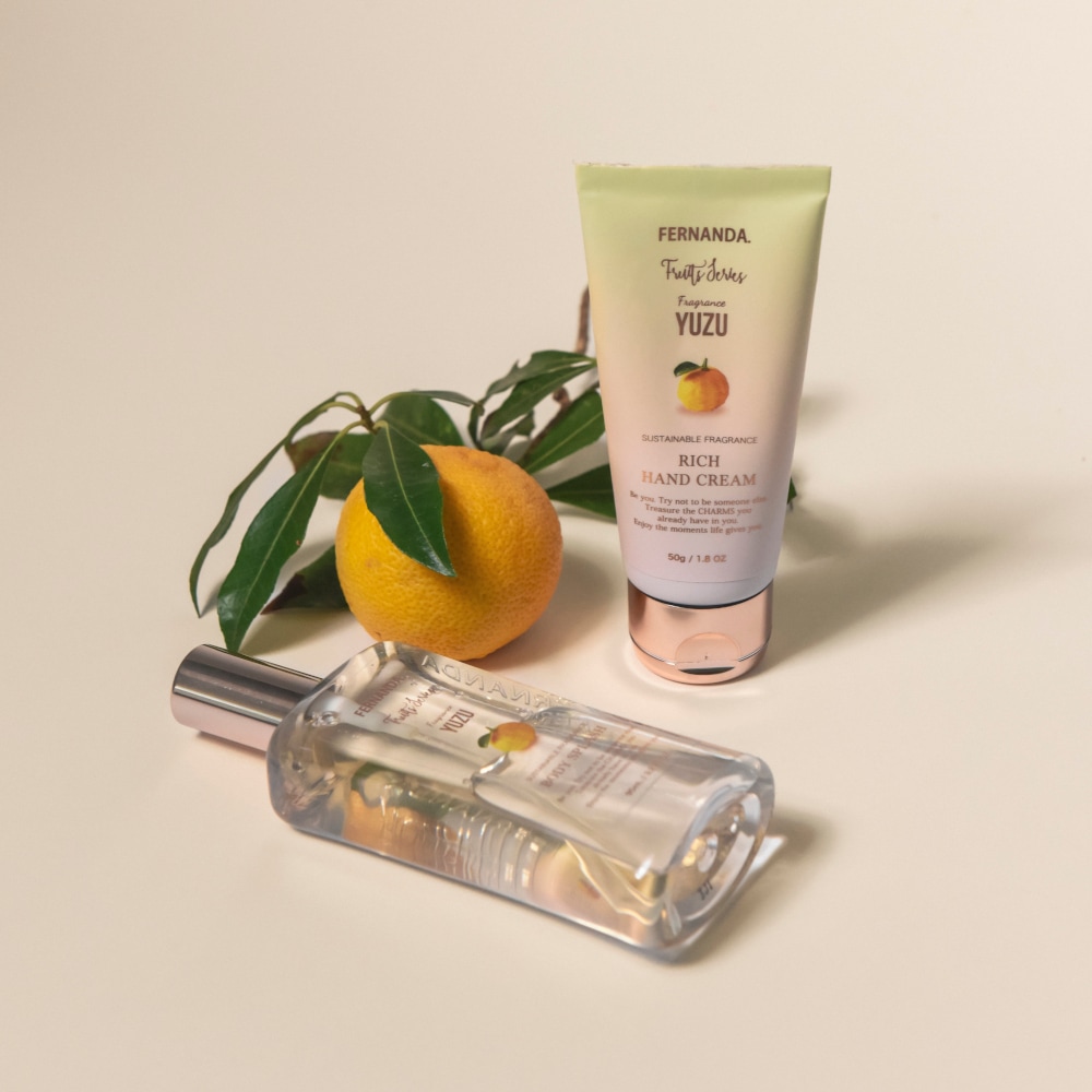 フレグランスリッチハンドクリーム（ユズ）/Fragrance Rich Hand Cream (Yuzu)