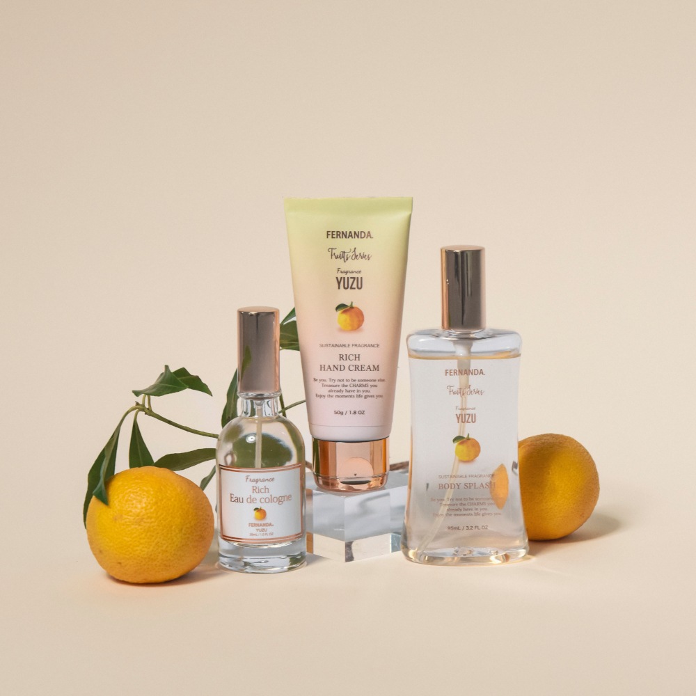 フレグランスリッチハンドクリーム（ユズ）/Fragrance Rich Hand Cream (Yuzu)