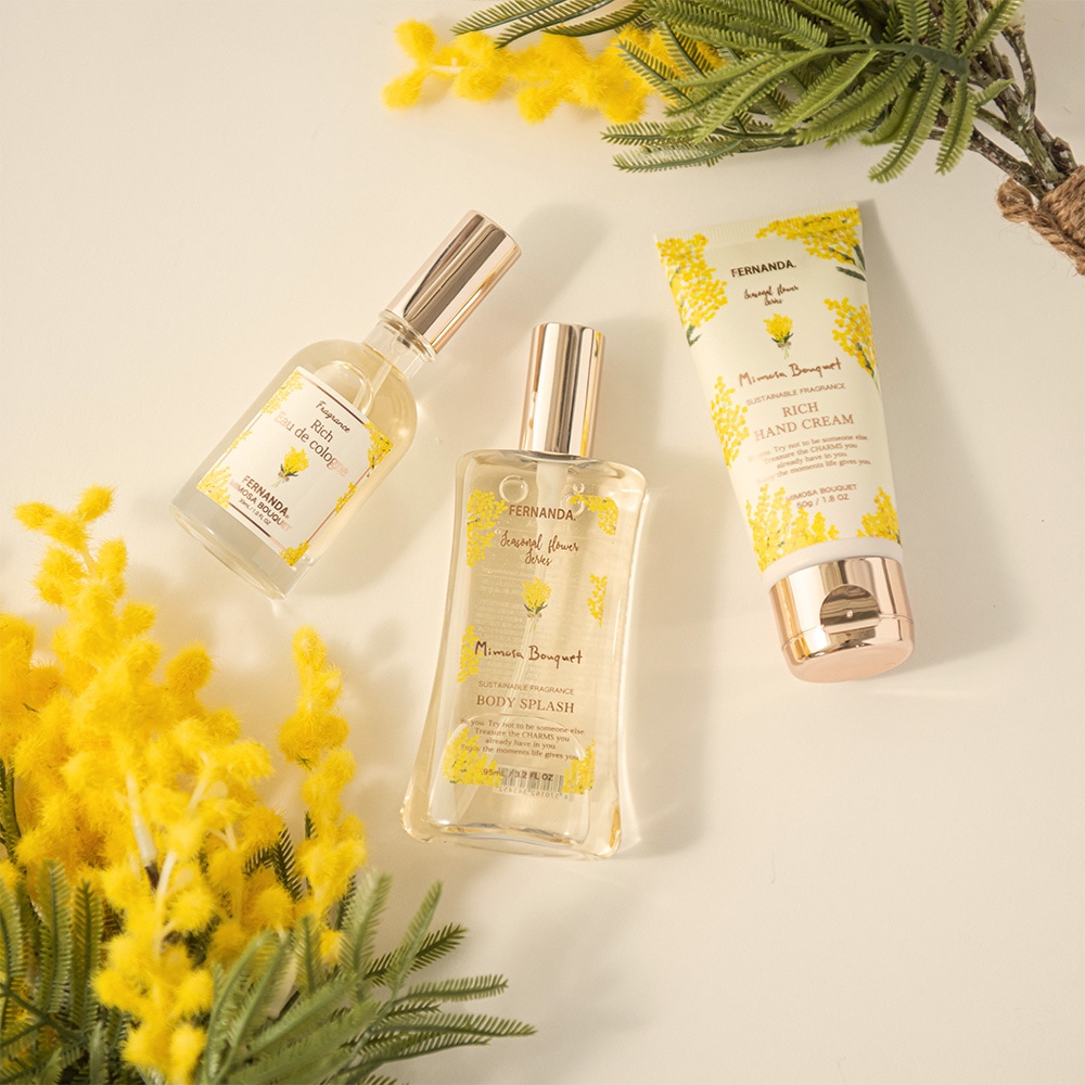 フレグランスリッチハンドクリーム（ミモザブーケ）/Fragrance Rich Hand Cream (Mimosa Bouquet)