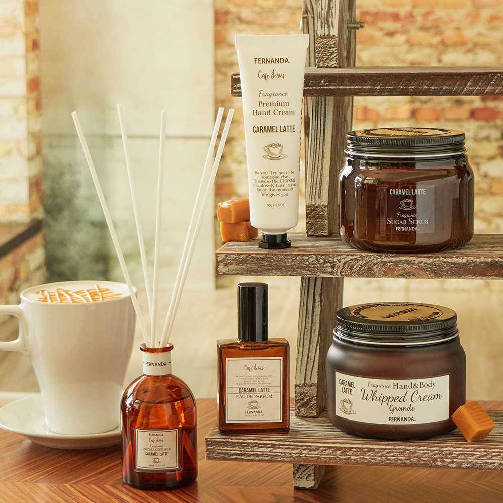 フレグランスシュガースクラブグランデ(キャラメルラテ)/Fragrance Sugar Scrub Grande(Caramel Latte)