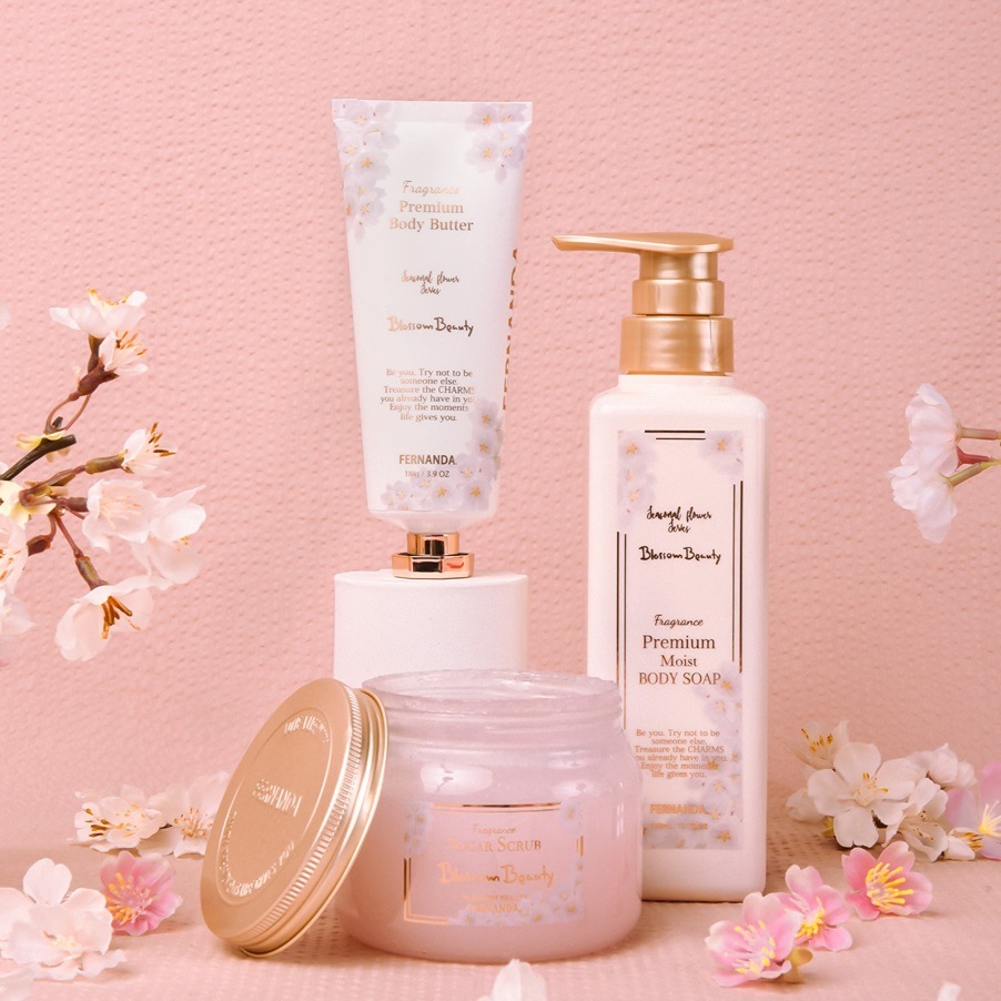 フレグランスシュガースクラブグランデ（ブロッサムビューティー）/Fragrance Sugar Scrub Grande (Blossom Beauty)