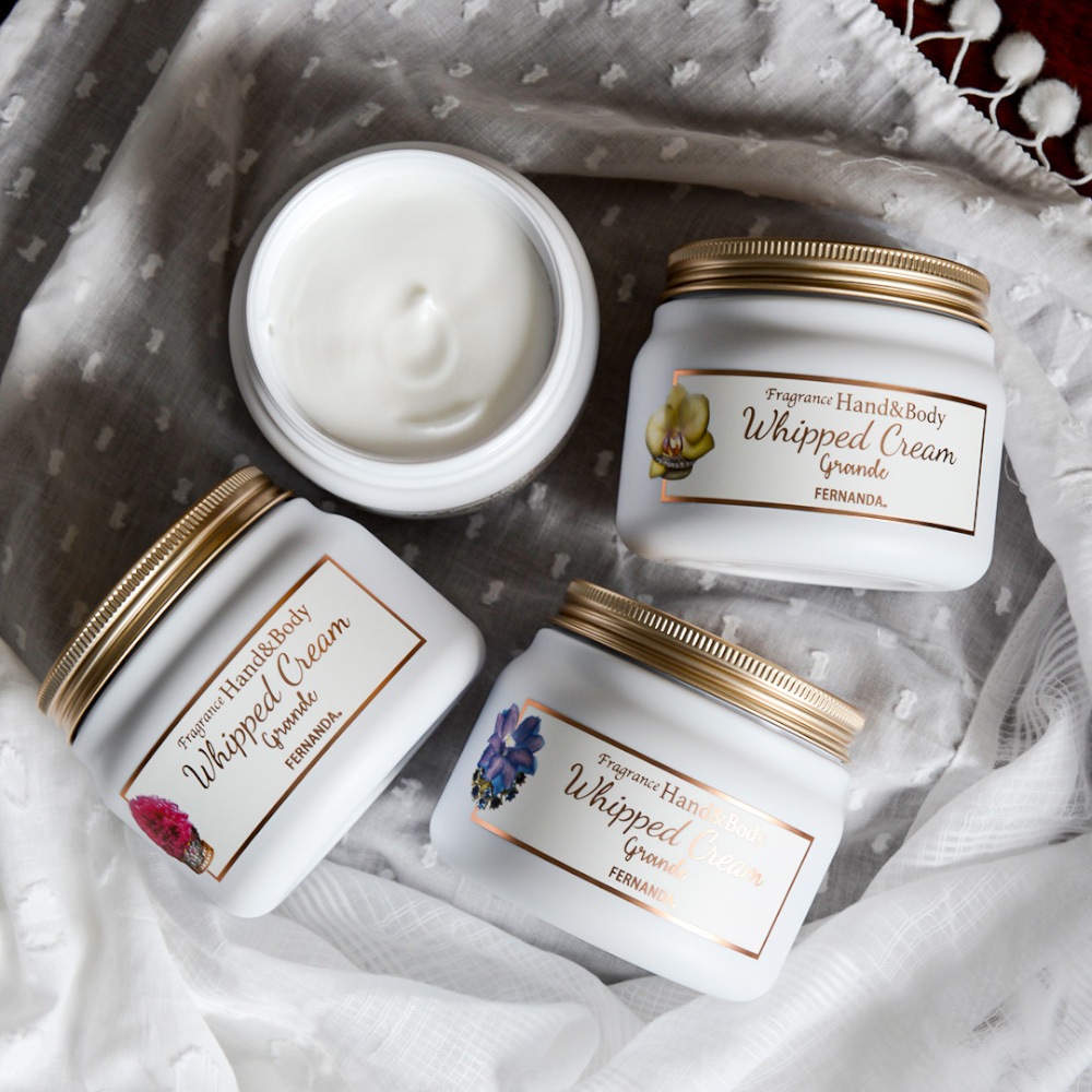 フレグランスハンド＆ボディホイップクリーム グランデ(ピンクエウ