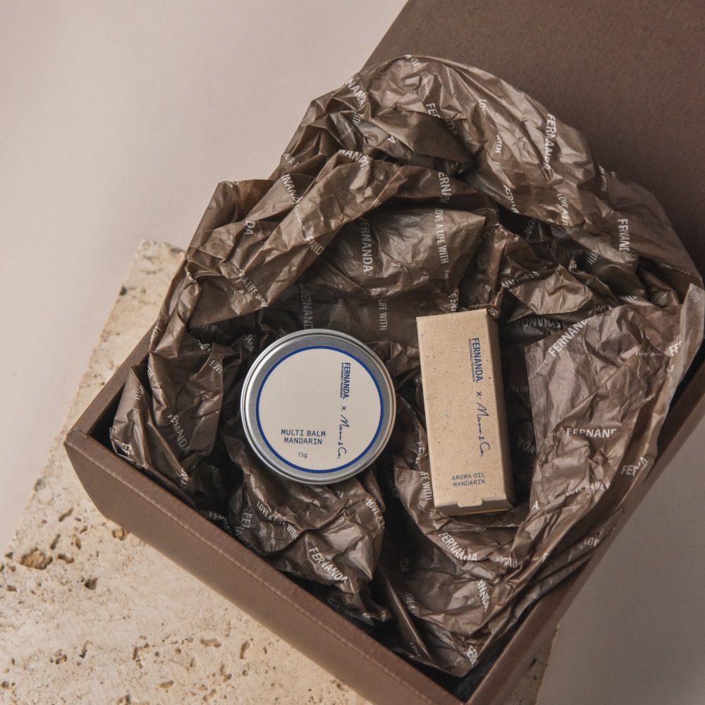 【FERNANDA×Marvo&Co】アロママルチバーム（マンダリン）/Aroma Multi Balm (Mandarin)